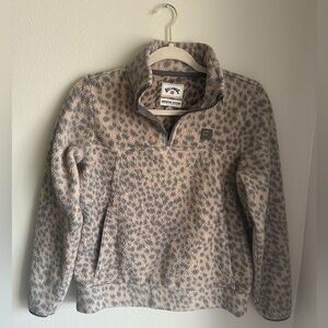 Billabong | Sherpa | size small | quarter zip